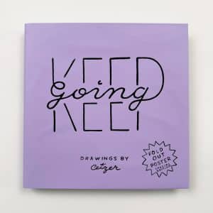 Keep Going Book + Purple Sleeve Poster