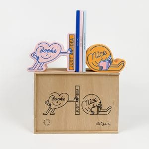 Woody Sculpture Bookends