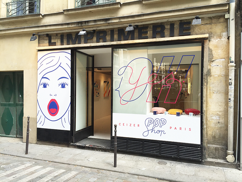 Ceizer Pop Shop / Oh Yes Exhibition in Paris