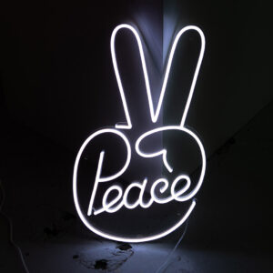 Peace Led Neon