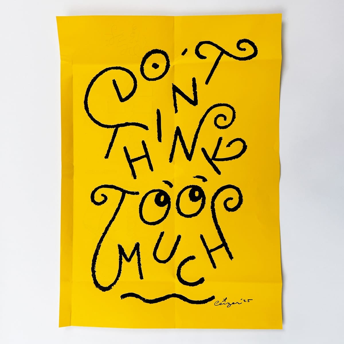 Keep Going Book + Yellow Sleeve Poster