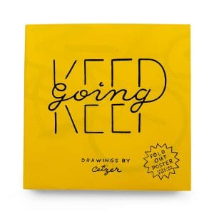 Keep Going Book + Yellow Poster