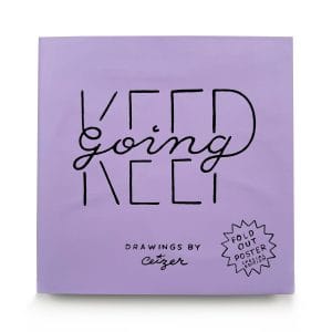 Keep Going Book + Purple Poster