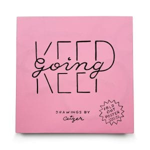 Keep Going Book + Pink Poster