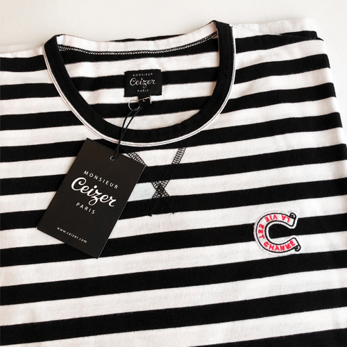 C-Striped T-Shirt-1644