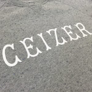 Speckled Ceizer Capital Crewneck