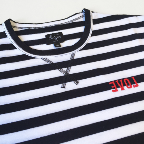 Striped EVOL T-shirt-1634