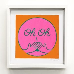 Oh Oh (framed)