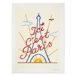 Ici C'est Paris Art Print
