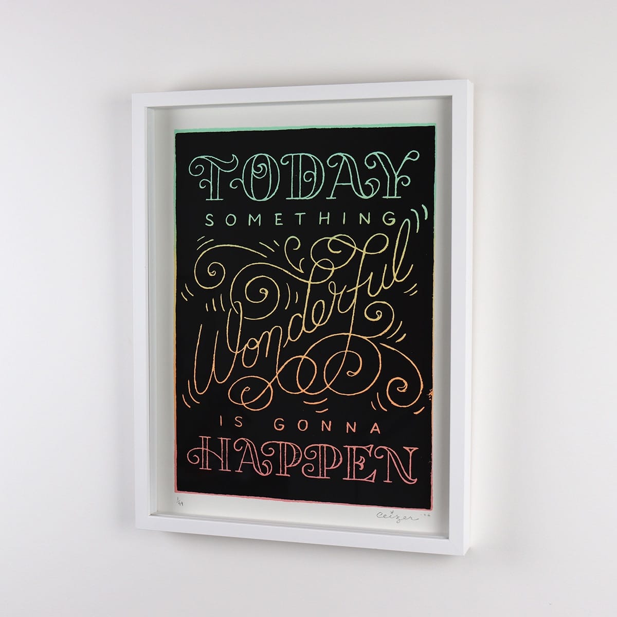 Something Wonderful (Framed)