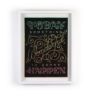 Something Wonderful (Framed)