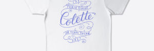 Ceizer x colette - 20 Year Anniversary T-shirt