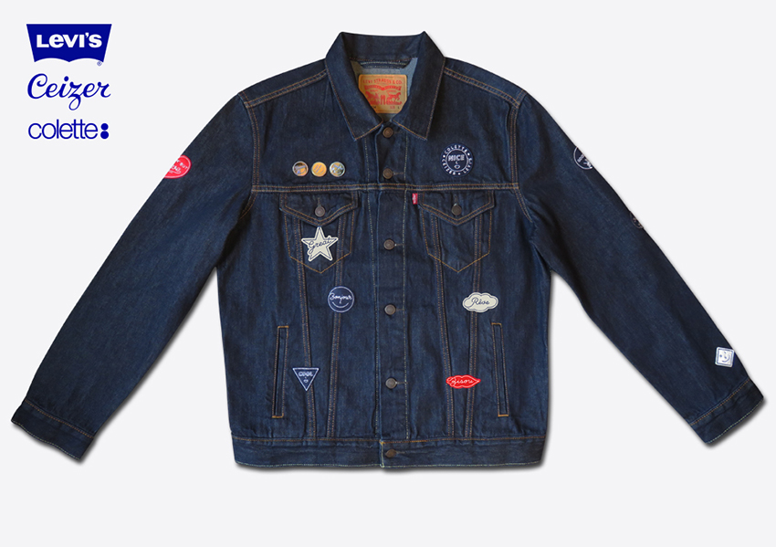 Ceizer x colette x Levi's - 'Mixed Emotions' Trucker Jacket